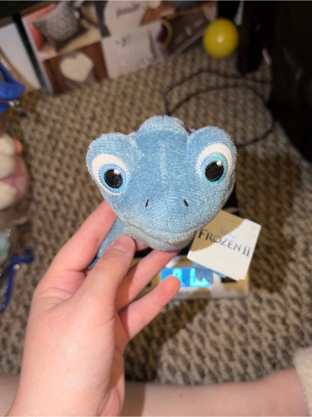 Disney Blue Bruni Plush Small Pet Toy